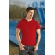 T-Shirt męski  V-Neck 150G red